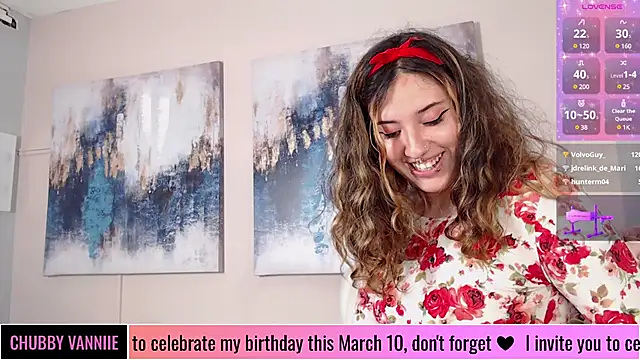 chubby vanniie  online show from March 4, 2025, 12:39 am