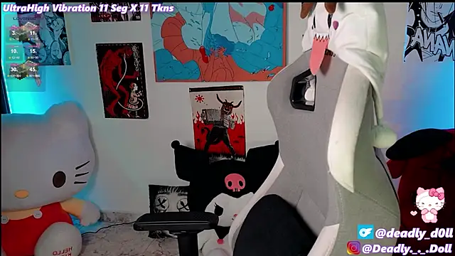 Snapshot of Deadly_Doll chatting on January 27, 2025, 2:31 am Deadly Doll online show from January 27, 2025, 2:31 am