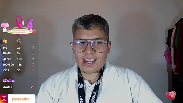 Yessi rousse online show from November 10, 2025, 10:15 pm