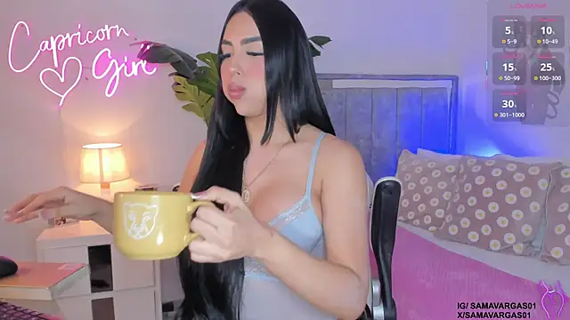 Snapshot of Korina_Saenz01 chatting on July 7, 2026, 12:57 am Korina Saenz01 online show from July 7, 2026, 12:57 am