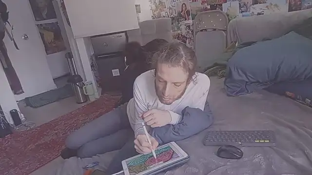 Snapshot of DownstairsSky chatting on February 23, 2025, 4:46 pm DownstairsSky online show from February 23, 2025, 4:46 pm