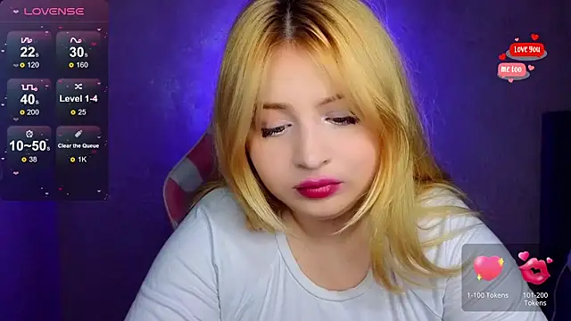 shy blondiee online show from March 17, 2025, 11:24 pm