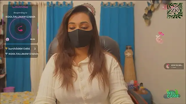 Snapshot of OH-Monica chatting on January 11, 2026, 12:17 am OH-Monica online show from January 11, 2026, 12:17 am