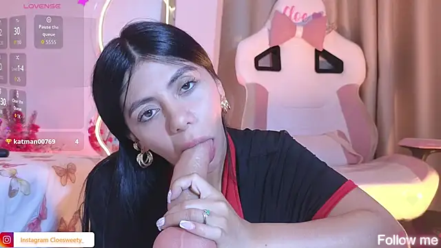 Snapshot of Cloesweety chatting on October 25, 2025, 9:08 am Cloesweety online show from October 25, 2025, 9:08 am