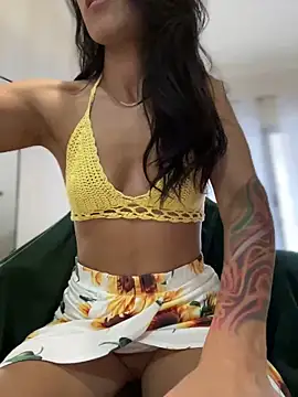 Snapshot of IzanamiTime chatting on January 12, 2025, 8:57 am IzanamiTime online show from January 12, 2025, 8:57 am