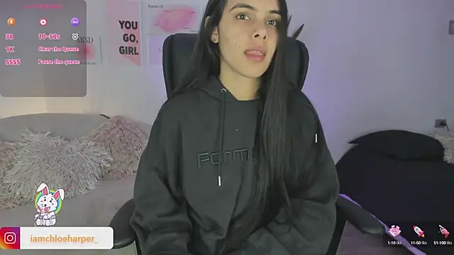 Snapshot of ChloeHarper_ chatting on February 21, 2025, 1:00 pm ChloeHarper online show from February 21, 2025, 1:00 pm