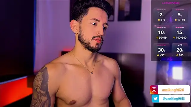 AxelKing1326 online show from April 4, 2026, 8:48 pm