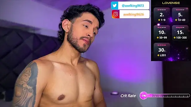 AxelKing1326 online show from March 8, 2025, 9:51 pm