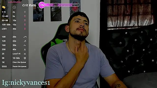 Snapshot of nicky_vances chatting on March 8, 2026, 8:23 pm nicky vances online show from March 8, 2026, 8:23 pm