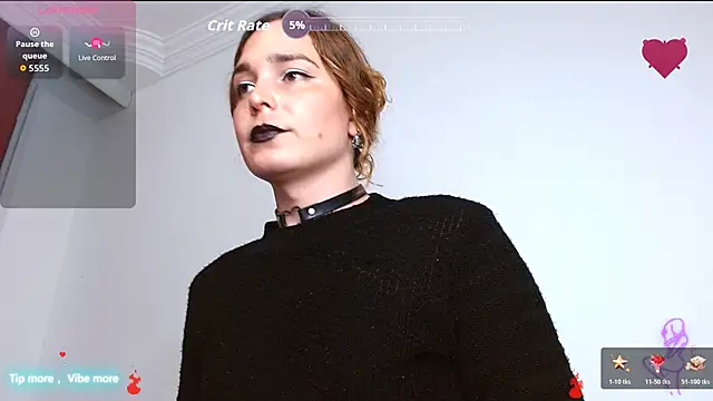 Snapshot of Catnessa chatting on January 16, 2026, 12:14 am Catnessa online show from January 16, 2026, 12:14 am