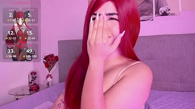 Im Scarlet online show from February 25, 2025, 6:23 pm