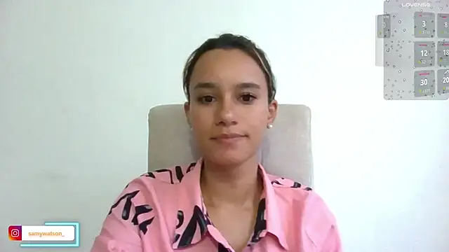 SamanthaWatson online show from February 6, 2026, 10:50 pm