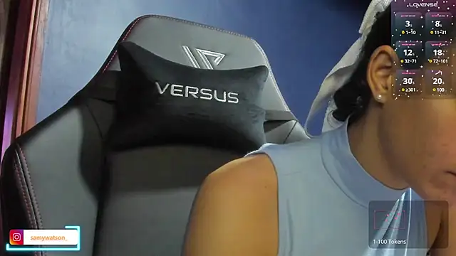 Snapshot of SamanthaWatson chatting on March 12, 2025, 12:20 am SamanthaWatson online show from March 12, 2025, 12:20 am