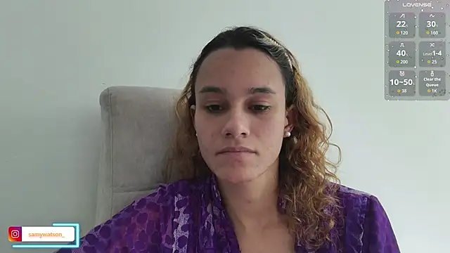 Snapshot of SamanthaWatson chatting on October 30, 2025, 6:05 pm SamanthaWatson online show from October 30, 2025, 6:05 pm