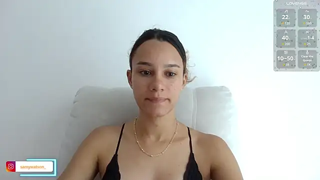 SamanthaWatson online show from June 3, 2026, 1:12 pm