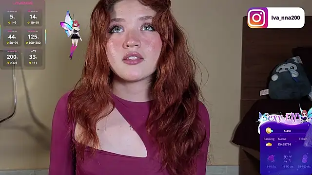 Ivanna Diamon online show from February 1, 2026, 2:43 am