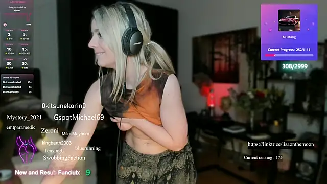 Snapshot of Lisaonthemoon chatting on March 10, 2025, 2:50 am Lisaonthemoon online show from March 10, 2025, 2:50 am