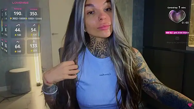 Snapshot of tattooedBabyy chatting on September 14, 2025, 7:31 am tattooedBabyy online show from September 14, 2025, 7:31 am