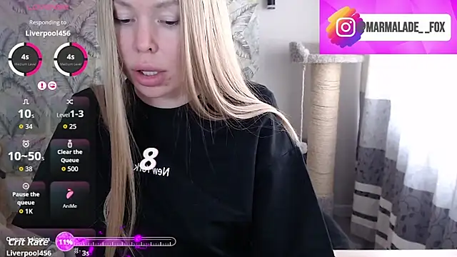 Marmalade Fox online show from March 28, 2026, 7:20 am