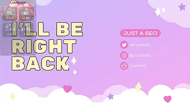 Yuna Hot online show from July 12, 2026, 6:47 am