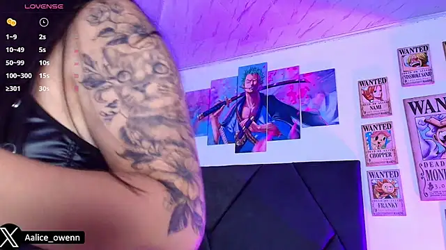 Snapshot of Aliceowenn chatting on December 2, 2025, 8:10 pm Aliceowenn online show from December 2, 2025, 8:10 pm