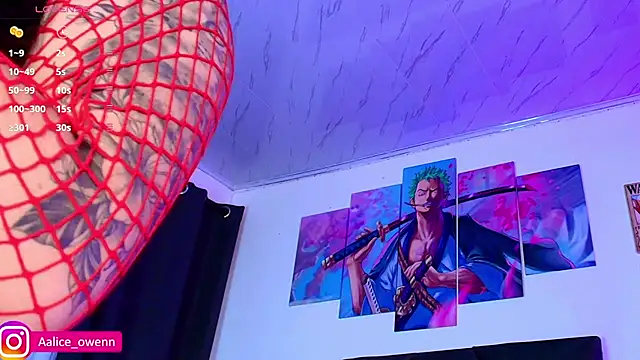 Snapshot of Aliceowenn chatting on October 24, 2025, 9:14 pm Aliceowenn online show from October 24, 2025, 9:14 pm