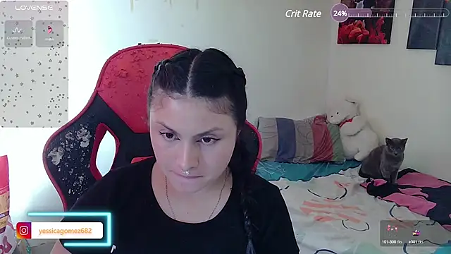 Snapshot of jessica_gomez chatting on March 17, 2025, 8:40 pm jessica gomez online show from March 17, 2025, 8:40 pm