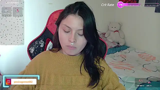 Snapshot of jessica_gomez chatting on March 18, 2025, 8:16 pm jessica gomez online show from March 18, 2025, 8:16 pm