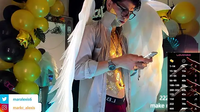 marckalexis online show from March 21, 2026, 3:27 pm