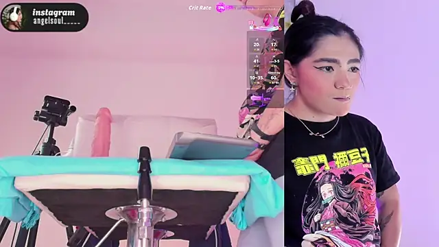 Snapshot of Angelst__ chatting on October 5, 2025, 6:48 am Angelst online show from October 5, 2025, 6:48 am