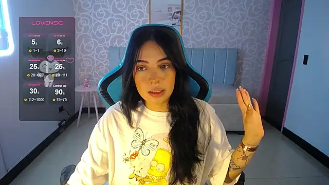 Snapshot of ninfa1_ch chatting on February 3, 2025, 11:09 am ninfa1 ch online show from February 3, 2025, 11:09 am