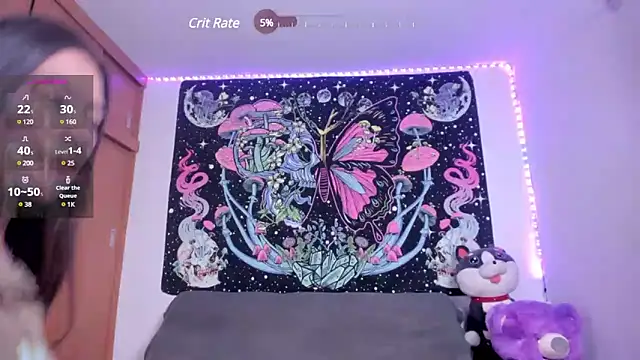 Snapshot of aciddollhell chatting on January 23, 2025, 12:57 am aciddollhell online show from January 23, 2025, 12:57 am