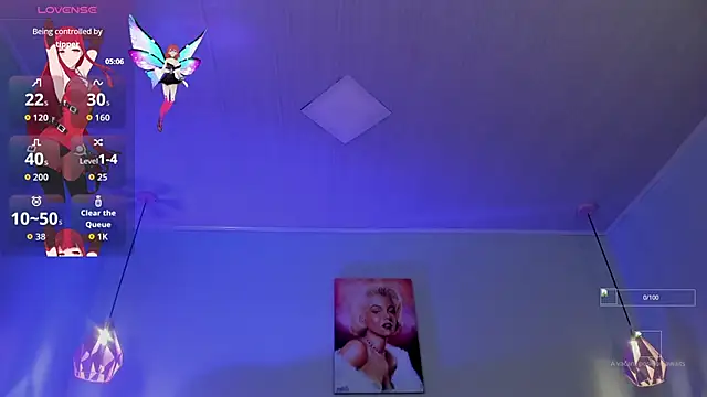 Snapshot of ScarletGV chatting on December 5, 2025, 5:50 am ScarletGV online show from December 5, 2025, 5:50 am