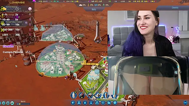 Erotic Synth Goddess online show from September 18, 2025, 3:15 pm