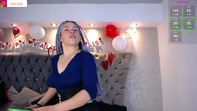 CaroFisher online show from February 12, 2026, 1:00 pm