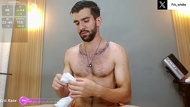 Mr WhiteCock online show from February 18, 2026, 1:25 am