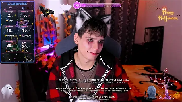 Snapshot of Foxicfu chatting on October 31, 2025, 6:15 pm Foxicfu online show from October 31, 2025, 6:15 pm