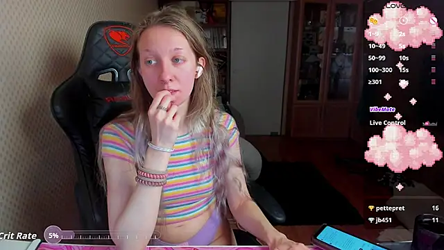 cutieMila online show from January 10, 2026, 11:49 am