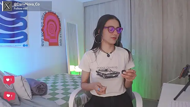 DanyNova Co online show from April 1, 2026, 9:12 pm