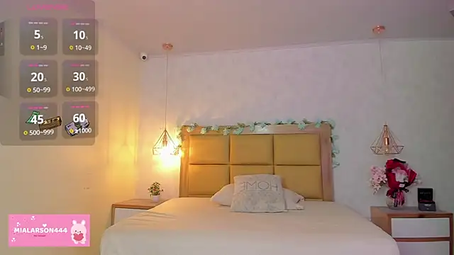 Snapshot of LARSONMIA chatting on February 2, 2026, 12:26 pm LARSONMIA online show from February 2, 2026, 12:26 pm