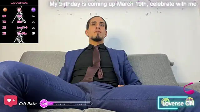 Tom blunt96 online show from March 16, 2026, 4:54 pm