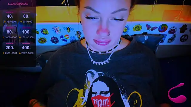 Snapshot of EllieOz chatting on March 21, 2025, 12:40 am EllieOz online show from March 21, 2025, 12:40 am