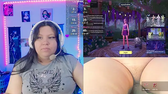 crystal7u7 online show from March 18, 2026, 1:09 am