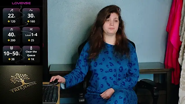 TreeJeanne online show from March 14, 2026, 1:11 am