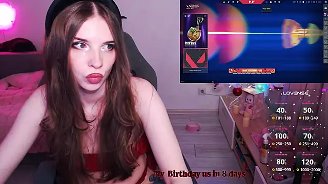 Snapshot of AmyBoop chatting on February 21, 2026, 8:22 pm AmyBoop online show from February 21, 2026, 8:22 pm