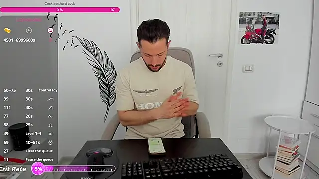 ZackFraser online show from April 10, 2026, 5:25 am