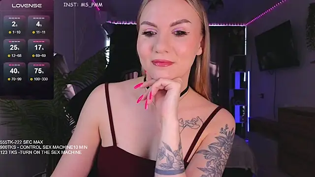 Maria Shy online show from March 15, 2026, 7:15 am