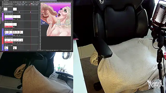 DrenchedArt online show from December 2, 2025, 5:36 pm