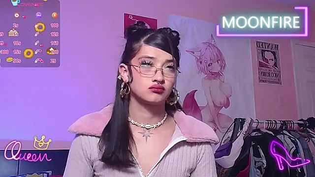 moonfiredancer online show from January 11, 2026, 2:18 am