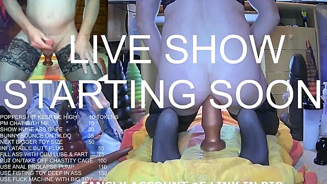 Snapshot of ClairTS chatting on October 1, 2025, 9:58 am ClairTS online show from October 1, 2025, 9:58 am